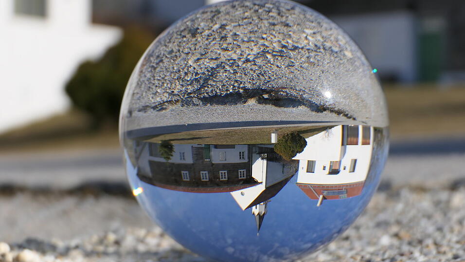 Kirche St. Ulrich in Obergangkofen&nbsp;in der Fotokugel.