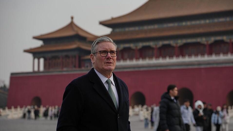 Starmer ist der erste britische Regierungschef seit acht Jahren, der nach China reist.