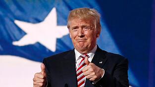 Er ist natürlich bester Dinge über seine Wahl zum US-Präsidenten: Donald Trump. Wie geht es jetzt weiter?