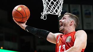Andreas Obst f&uuml;hrte die Bayern-Basketballer am Mittwoch zum Sieg. (Archivbild)