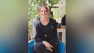 Sandra S&uuml;ssel, Leiterin der Fachambulanz, in ihrem B&uuml;ro.