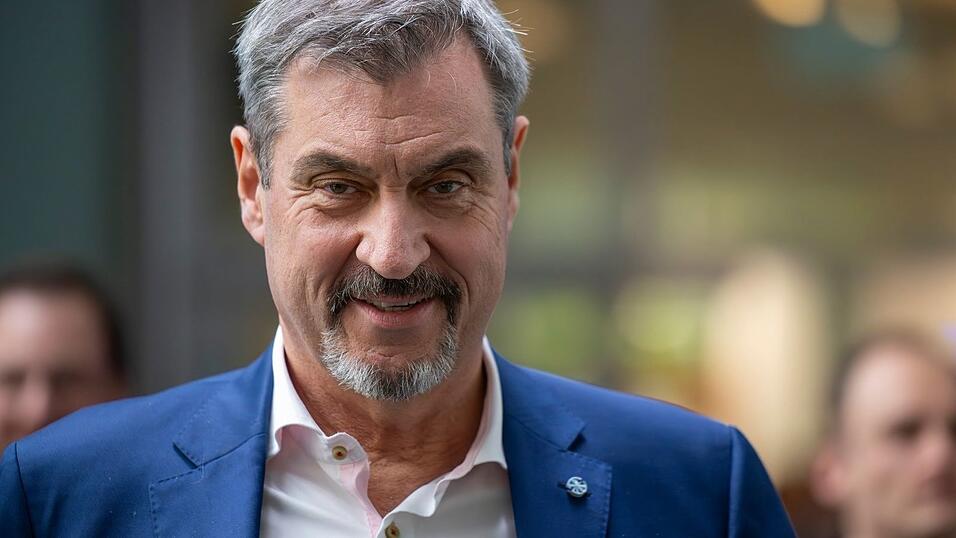 CSU-Chef Söder sieht die Demokratie in Gefahr - die AfD zu stoppen sei eine gesamtgesellschaftliche Aufgabe, die CSU ein konservatives Bollwerk gegen radikale Kräfte. (Archivbild)