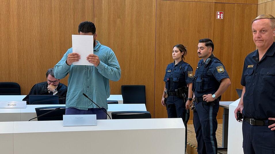 Der Angeklagte bedankte sich in seinem letzten Wort nur beim Gericht - richtete aber kein Wort an die Opfer.