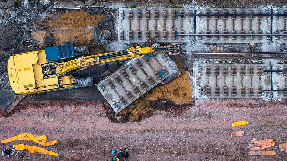 Im Schienennetz der Bahn wird an vielen Stellen gebaut. Das Problem: Das Netz ist einem so schlechten Zustand, dass damit bislang nur der Ist-Zustand beibehalten werden kann. (Archivbild)