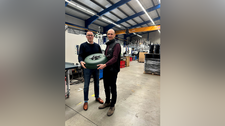 Karsten Eibach (l.) und&nbsp;Thomas Wittenbauer bleiben trotz r&uuml;ckl&auml;ufiger Gesch&auml;ftszahlen optimistisch.