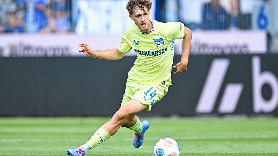 Mit Elversberg in der Bundesliga: Maurice Krattenmacher (Archivbild).