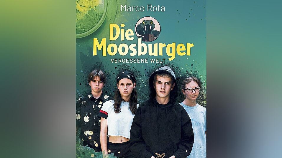 In Marco Rotas Büchern müssen „Die Moosburger“ Ben, Juna, David und Nika jede Menge unheimliche Abenteuer bestehen. Foto: Tino Stump In Marco Rotas Büchern müssen „Die Moosburger“ Ben, Juna, David und Nika jede Menge unheimliche Abenteuer bestehen. Foto: Tino Stump