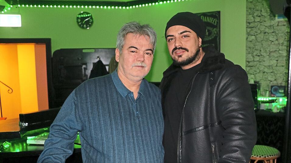 Tahir und Ugi Cavdar im neuen Stethaimer Keller.