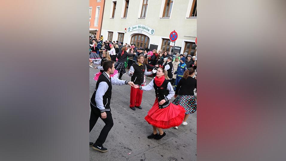 Beim Bogener Faschingsumzug war einiges geboten.