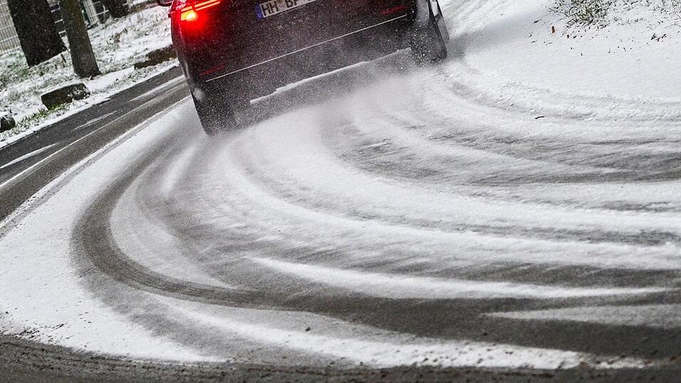 Regional fiel heute bereits Schnee - so in Berlin.