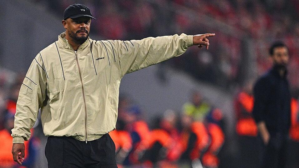 Im Hinspiel gegen Paris Saint-Germain wird Vincent Kompany keine Kommandos am Spielfeldrand geben können. Im Hinspiel gegen Paris Saint-Germain wird Vincent Kompany keine Kommandos am Spielfeldrand geben können.