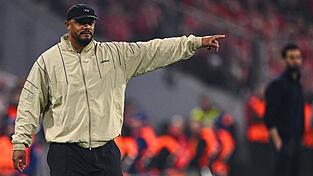 Im Hinspiel gegen Paris Saint-Germain wird Vincent Kompany keine Kommandos am Spielfeldrand geben können. Im Hinspiel gegen Paris Saint-Germain wird Vincent Kompany keine Kommandos am Spielfeldrand geben können.