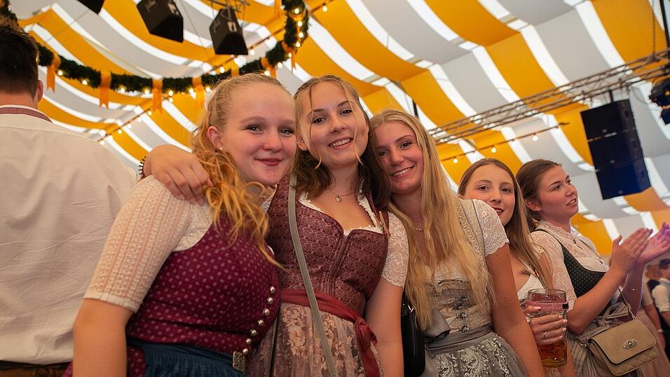 Die Partybilder vom Samstag, 13. August 2022, aus dem Festzelt Nothaft.