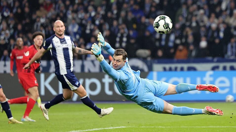 Tjark Ernst vereitelte viele Freiburger Chancen.