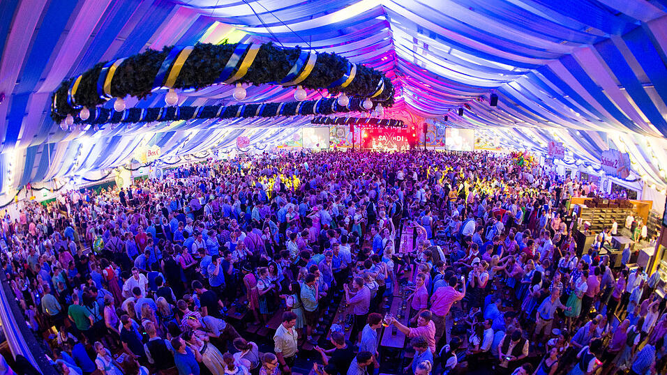 Der große Festzeltvergleich - hier ein Eindruck vom Festzelt Wenisch. Foto: Mathias Adam Der große Festzeltvergleich - hier ein Eindruck vom Festzelt Wenisch. Foto: Mathias Adam