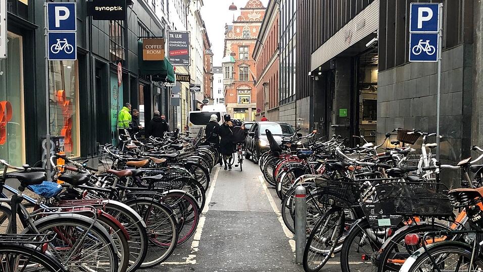 Viele Kopenhagener sind t&auml;glich mit dem Rad unterwegs. Unsichere Touristen auf dem Sattel sind ihnen dabei ein Dorn im Auge. (Symbolbild)