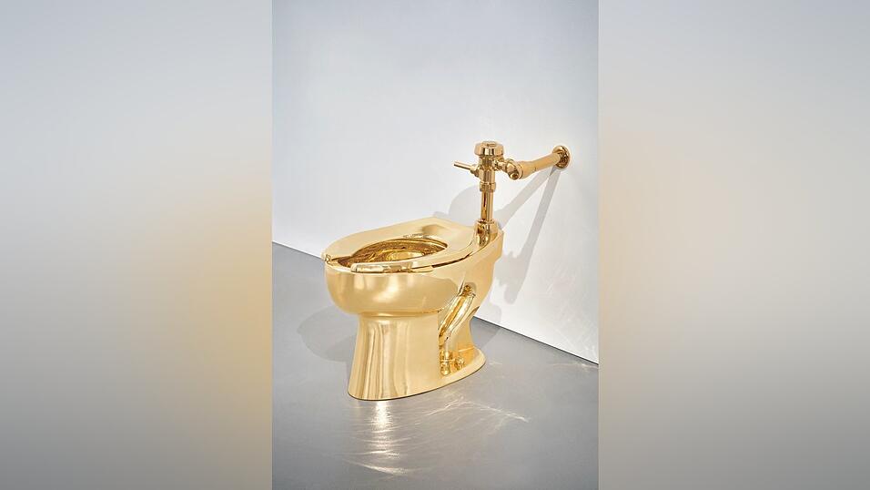 Das Klo ist voll funktionsfähig.