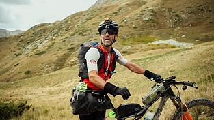 Johannes Schmid beim „Alps Divide Ultra“