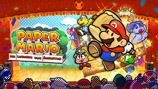 Paper Mario und seine Freunde müssen das Geheimnis um das Äonentor lüften.