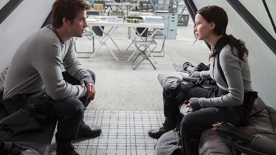 Das Bild zeigt eine Szene aus 'Tribute von Panem - Mockingjay 2'.