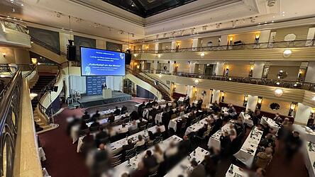 Austauschort f&uuml;r radikale Ideen: Anh&auml;nger des anarchokapitalistischen Ludwig-von-Mises-Instituts im M&uuml;nchner Luxushotel.