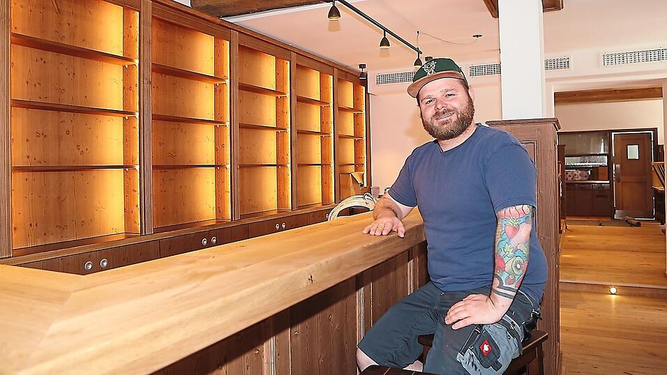 Der 'Firmer Br&auml;u' soll mit dem neuen Betreiber, Patrick Schmidt, ein traditionelles bayerisches Wirtshaus 'auf zeitgerechte Art' werden.