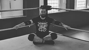 Oktobers Ringpose. An die hundert Matches hat der Bayerw&auml;ldler schon hinter sich.