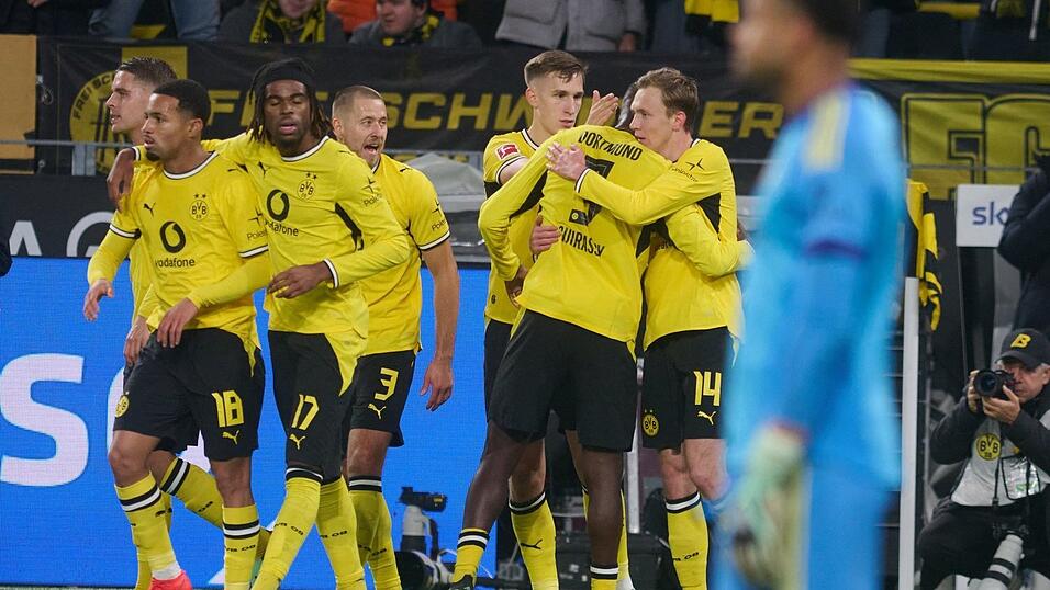 Wichtiger Heimsieg gegen Eintracht Frankfurt: Der BVB-Auftakt in eine wegweisende Woche ist gelungen. Wichtiger Heimsieg gegen Eintracht Frankfurt: Der BVB-Auftakt in eine wegweisende Woche ist gelungen.