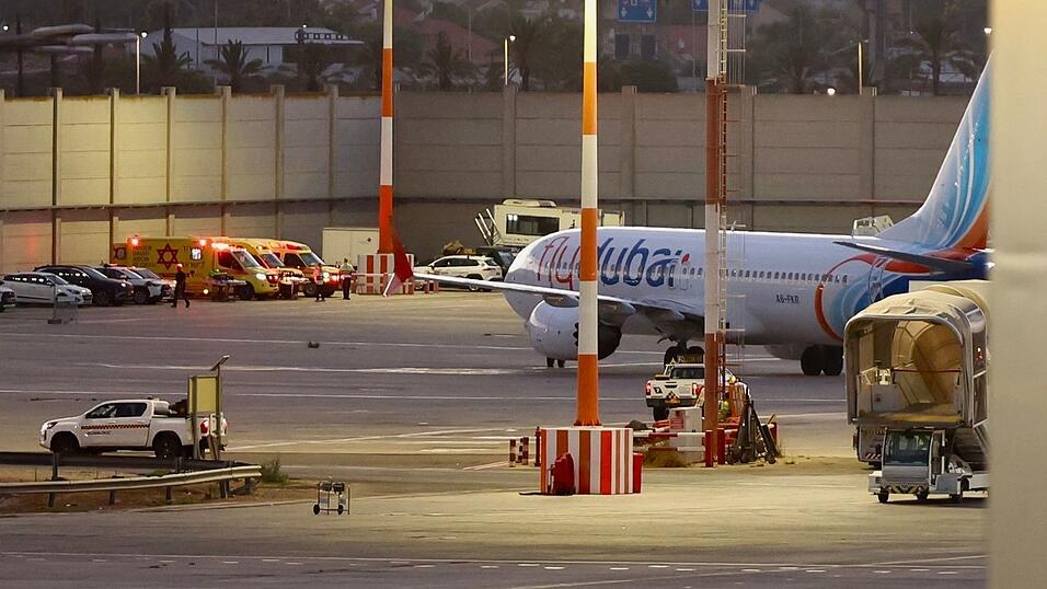 Diese Ersatzmaschine brachte die Passagiere nach Tel Aviv. Diese Ersatzmaschine brachte die Passagiere nach Tel Aviv.