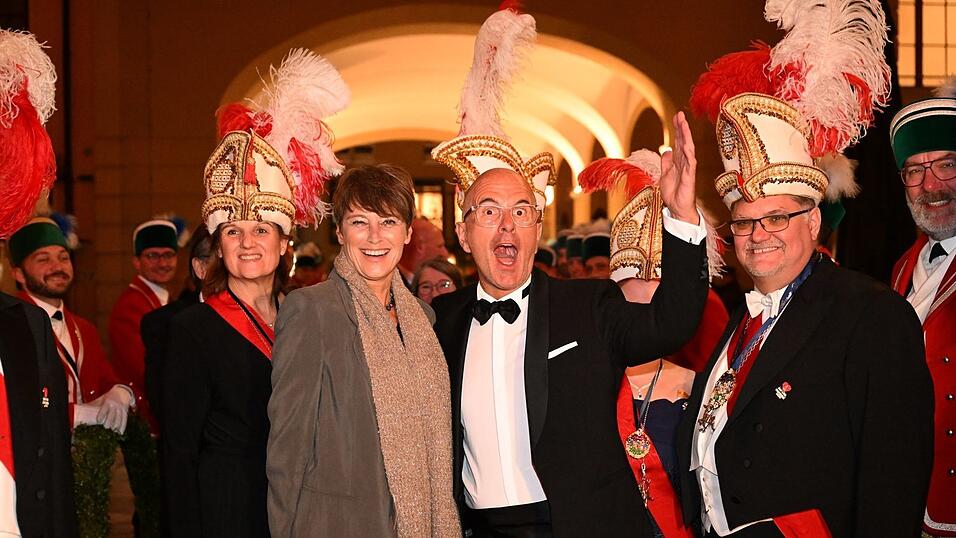 Schauspieler Christoph Maria Herbst kam zusammen mit seiner Frau Gisi zum Ball &laquo;Soir&eacute;e M&uuml;nchner Leben&raquo;.