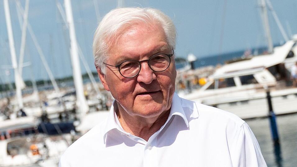 Bundespr&auml;sident Steinmeier - hier im Rahmen der Er&ouml;ffnung der Kieler Woche vor wenigen Tagen - er&ouml;ffnet auch die Jubil&auml;umstagung. (Archivbild)