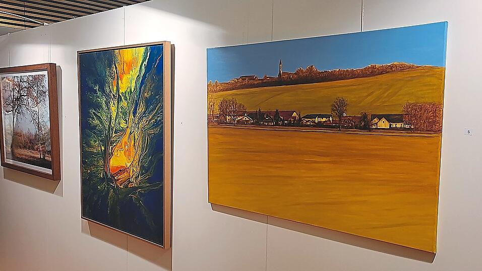 Die Werke spiegeln verschiedene Kunststile wider.