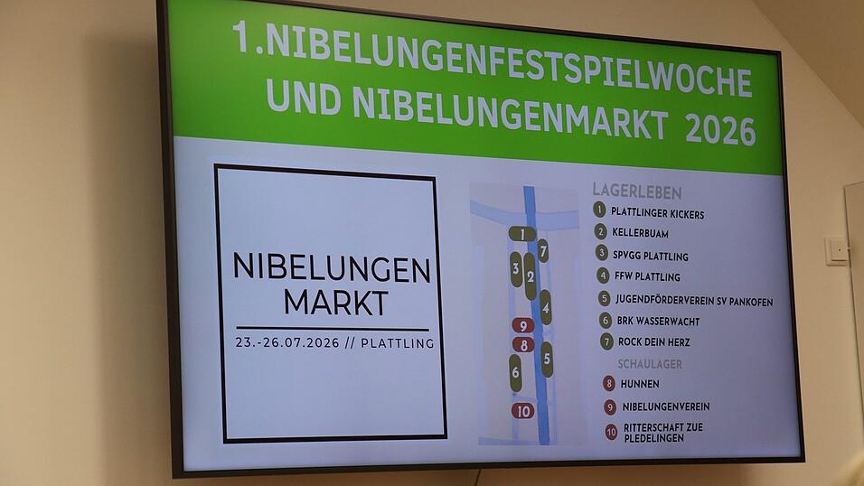 Die Planung f&uuml;r den Nibelungenmarkt l&auml;uft.