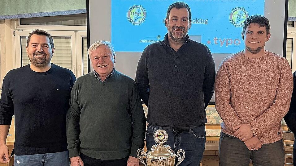 Bernhard Kellner, Xaver Hagn, Marcel Szabo, Daniel Laubmeier und Hans Georg Nebauer (v.l.) freuen sich auf zwei tolle Turniertage.