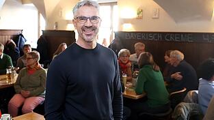 OB-Kandidat Christoph Rabl strahlte beim Neujahrsfr&uuml;hschoppen der Gr&uuml;nen Zuversicht aus.