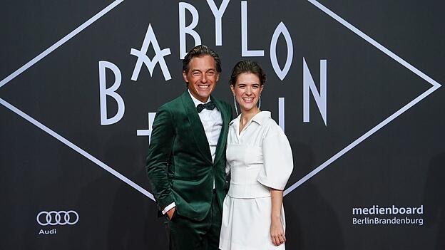 Volker Bruch und Liv Lisa Fries spielen die &laquo;Babylon Berlin&raquo;-Hauptrollen. (Archivbild von 2022)
