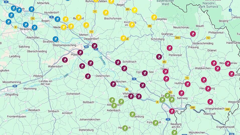Die Kreisklasseneinteilung im Fußballkreis Niederbayern Ost wurde am Montag bekannt gegeben. Die Kreisklasseneinteilung im Fußballkreis Niederbayern Ost wurde am Montag bekannt gegeben.