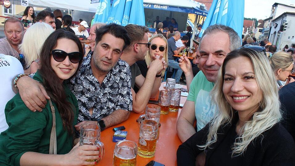 Das Bismarckplatzfest in Landshut war auch am Samstag gut besucht.