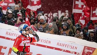 Marco Odermatt triumphierte im f&uuml;nften Jahr nacheinander in Adelboden.