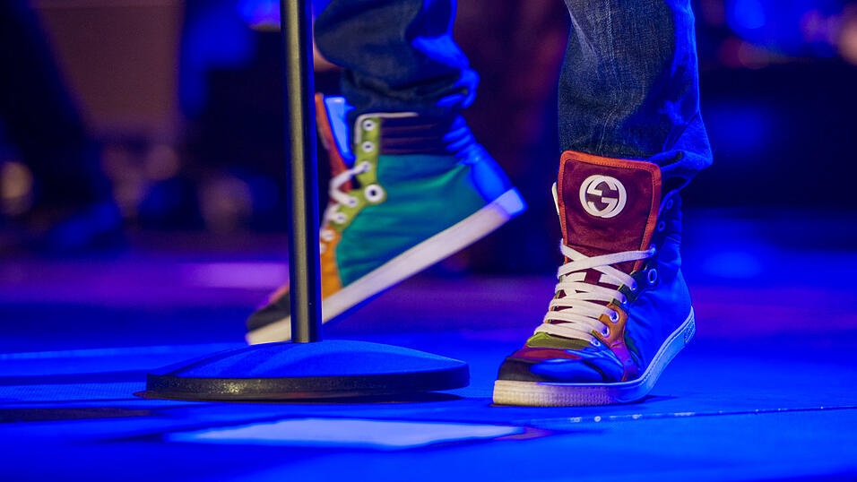 Der letzte Gig des Abends am Samstag: Adel Tawil. Foto: Mathias Adam