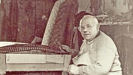 Franz-Xaver Weinzierl kurz vor seinem Ruhestand