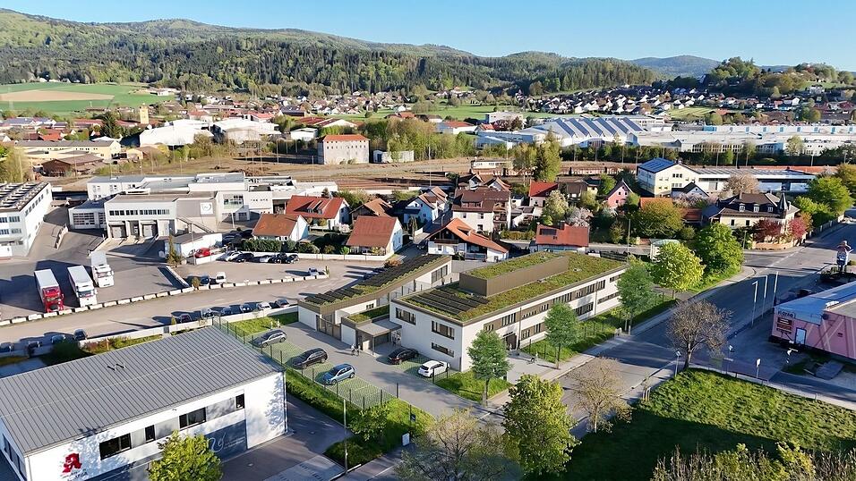 Diese Visualisierung des Further Planungsbüros 'PH2 Architektur + Stadtplanung' zeigt, wie das neue Dienstgebäude aussehen soll. Diese Visualisierung des Further Planungsbüros 'PH2 Architektur + Stadtplanung' zeigt, wie das neue Dienstgebäude aussehen soll.