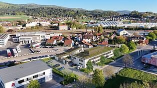 Diese Visualisierung des Further Planungsb&uuml;ros 'PH2 Architektur + Stadtplanung' zeigt, wie das neue Dienstgeb&auml;ude aussehen soll.