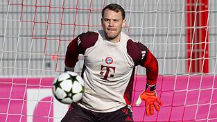 Manuel Neuer war im Abschlusstraining nicht zu sehen.