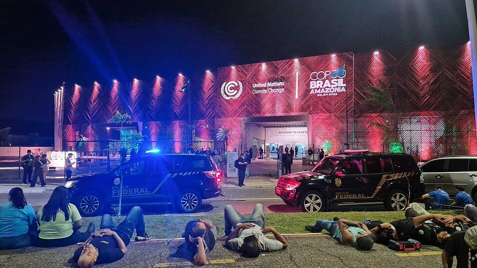 Auch die brasilianische Bundespolizei war im Einsatz. Auch die brasilianische Bundespolizei war im Einsatz.