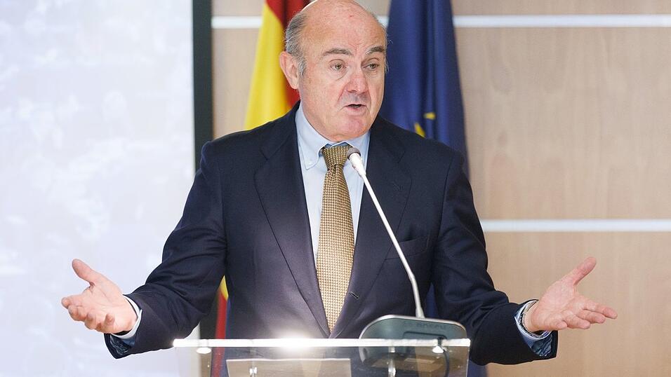 EZB-Vize de Guindos stellte die Empfehlungen der «Taskforce» vor. (Archivbild) EZB-Vize de Guindos stellte die Empfehlungen der «Taskforce» vor. (Archivbild)