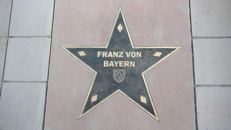 Auf dem Bayerischen Ehrenweg verewigt: Franz von Bayern. Auf dem Bayerischen Ehrenweg verewigt: Franz von Bayern.