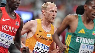 Florian Bremm hat bei der Leichtathletik-EM in Birmingham Silber über 5.000 Meter geholt. (Archivbild) Florian Bremm hat bei der Leichtathletik-EM in Birmingham Silber über 5.000 Meter geholt. (Archivbild)