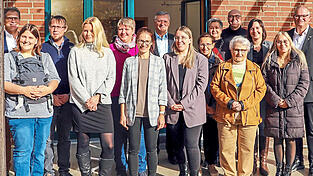 Gäste aus Kirche und Verwaltung waren zur Einweihung gekommen. Gäste aus Kirche und Verwaltung waren zur Einweihung gekommen.