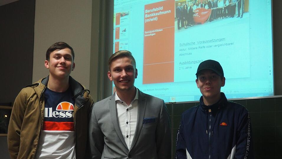 Durch das 'Speed-Dating-System' hatten die Schüler an dem Abend die Chance, drei verschiedene Vorträge zu hören.